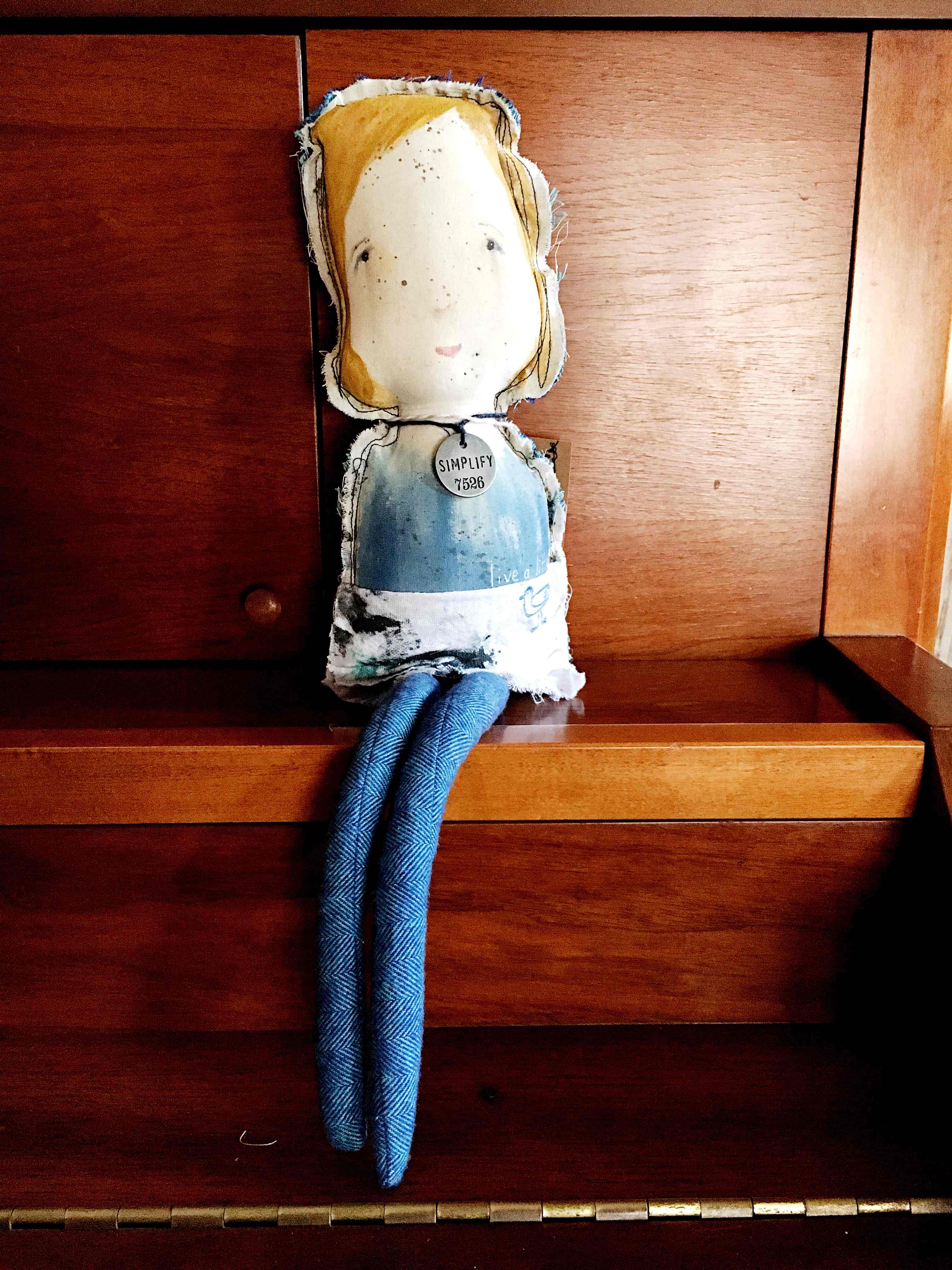 aggie handmade doll