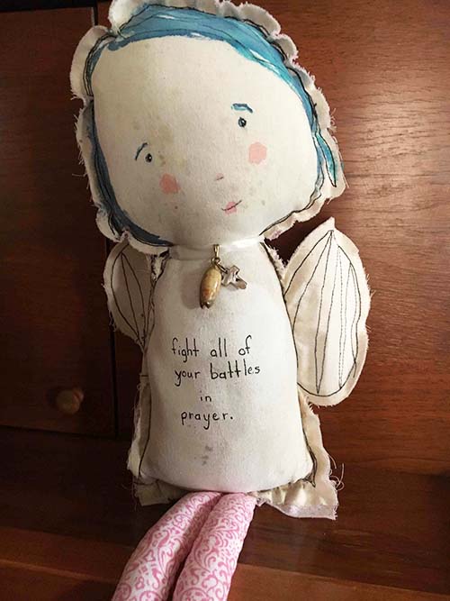 Toni handmade doll