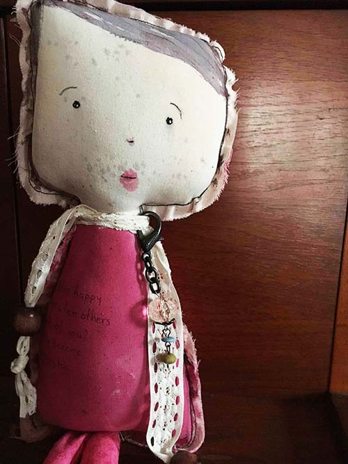 handmade doll Bonnie