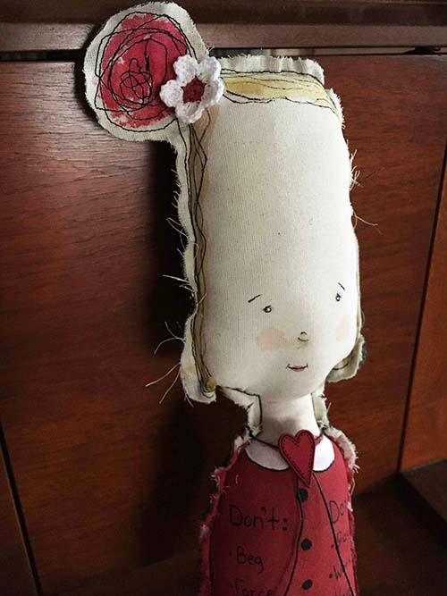 Cindy handmade doll
